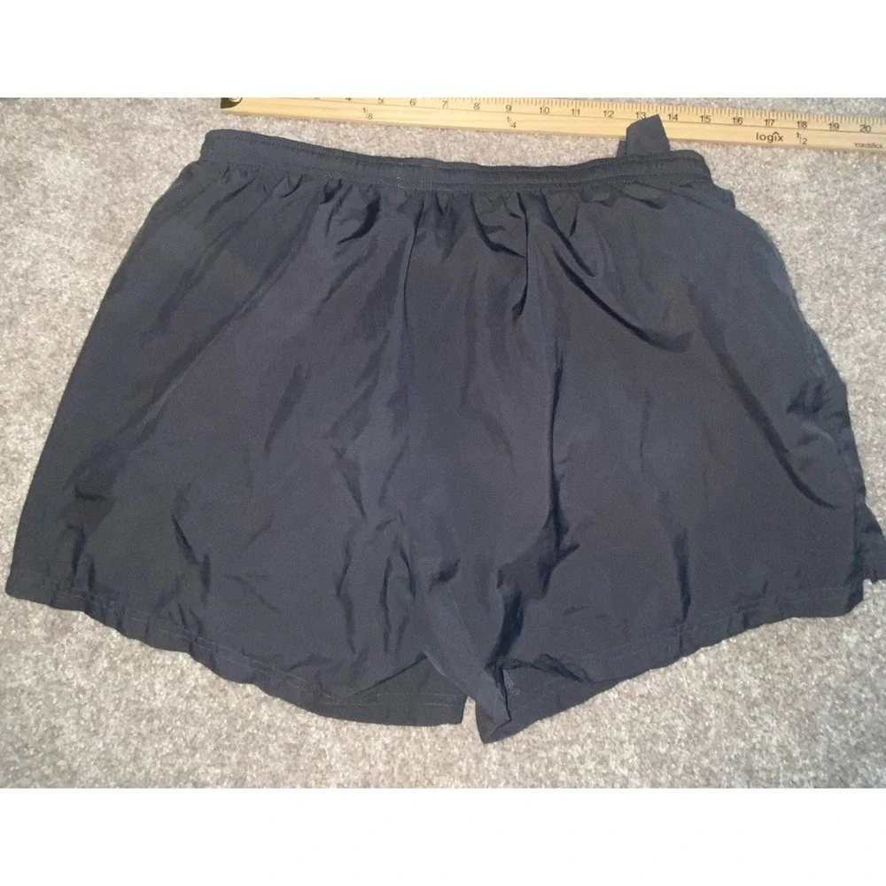 Nike Mens XXL Black Swoosh‎ Casual Workout Shorts Gym Performance Lightweight